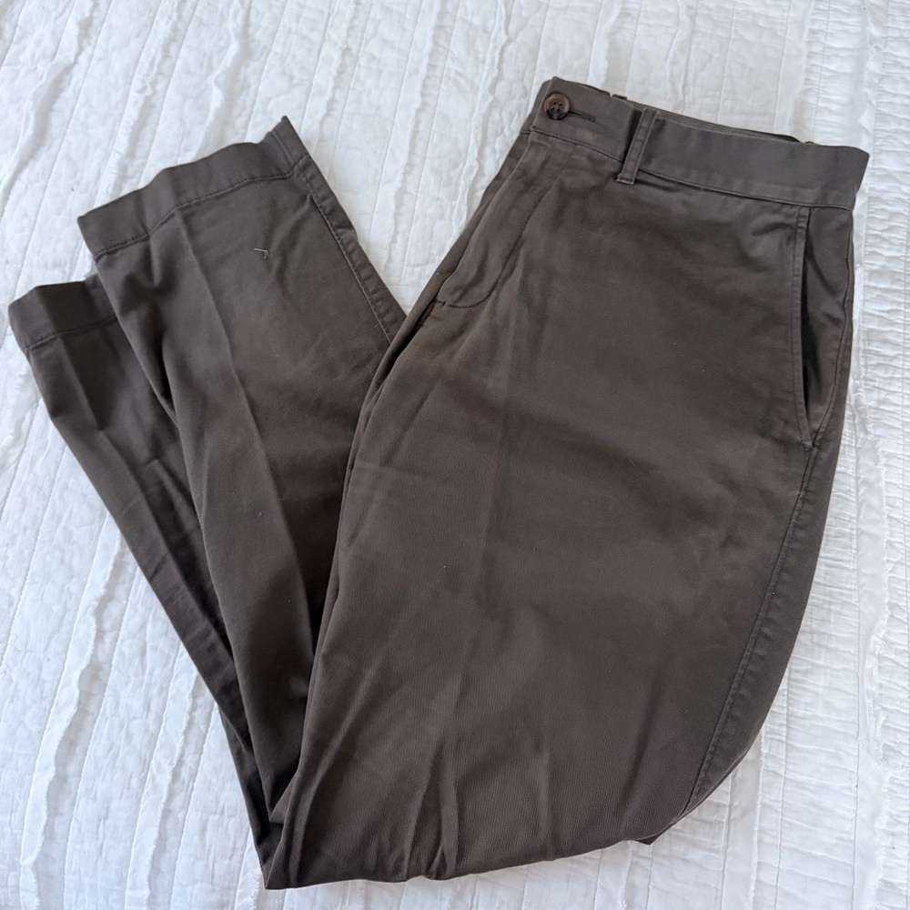J. Crew Men's Dark Gray Chinos